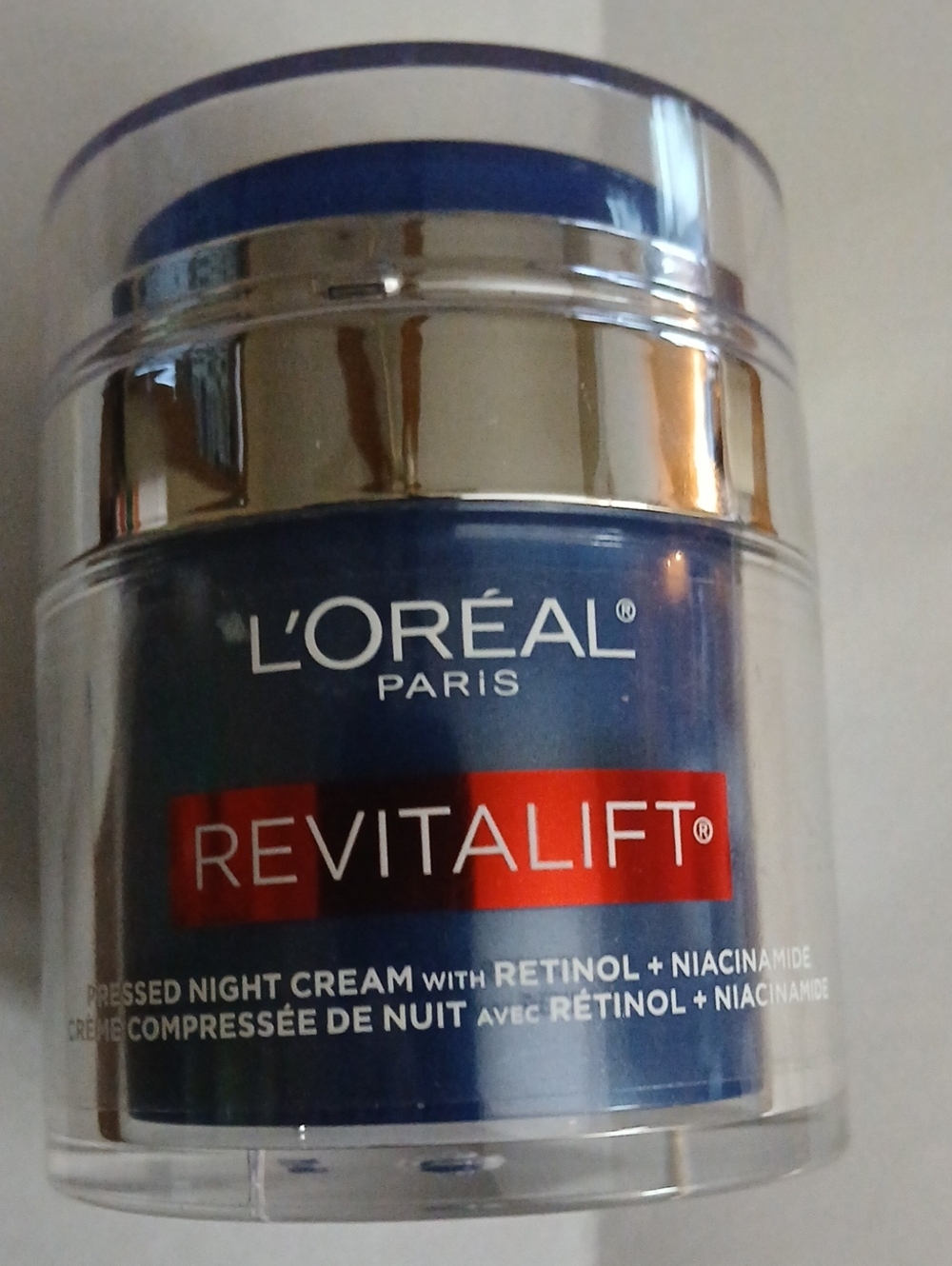 L'Oreal Revitalift Night Cream - Blue Jar with Red Label